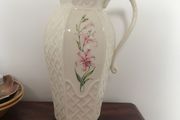 Belleek Country Trellis Pitcher Millennium 2000
