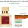 Maison Francis Kurkdjian  Baccarat Rouge 540 Discovery Samples Image 3