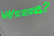 Why So Serious Sticker decal