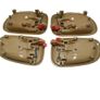 Toyota Corolla E10 92-97 Set of 4 x Interior Beige Door Pull Handles. Image 3