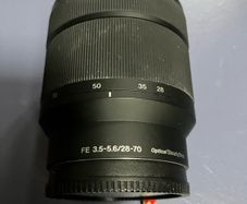 Sony lens E fit .  Fe 28-70