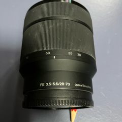 Sony lens E fit .  Fe 28-70
