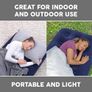 Bestway Single Airbed, Inflatable Air Mattress for One, Blow Up Camping Single Bed Image 6