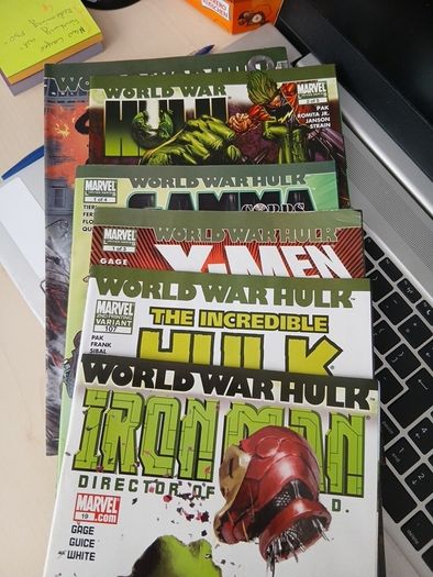 24 World War Hulk corss over issues