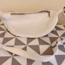 Vezze Pancia Ecru Leather Crossbody Bag Image 8