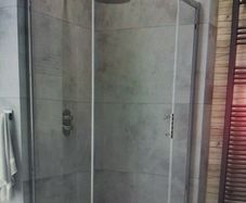 Shower door parts