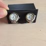 Jan Leslie steel watch cufflinks. huge price drop.  Reduced to sell Image 2