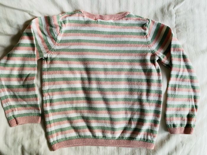 Striped jumper with bow detail 18-24 months