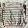 Striped jumper with bow detail 18-24 months Image 2