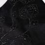 Zara Black Faux Suede Studded Waistcoat Vest Size XL Image 3