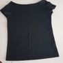 Off Shoulder Black Top 11-12 yrs. Image 4