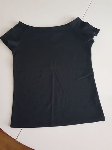Off Shoulder Black Top 11-12 yrs.