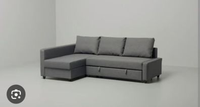 IKEA corner couch. Converts to double bed