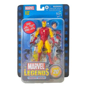 Marvel Legends Iron Man 20th Anniversary Series 1 Hasbro Action Figure