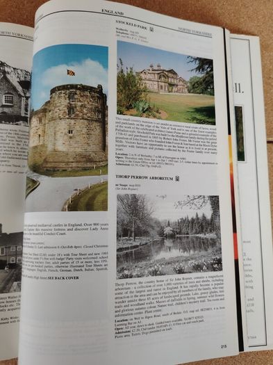 Historic Houses Castles and Gardens 1993 - Great Britain & Ireland (VG Condition)