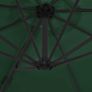 Outdoor Umbrella with Portable Base Green Image 4