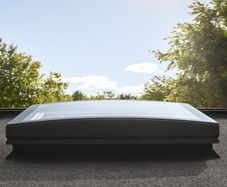 Velux 60cmx60cm curved glass rooflight for flat roof