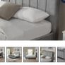 4.6 bed..gas lift storage..grey upholstered.. Image 3