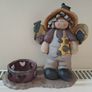 Crazy Mountain Angel Candle holder Image 8