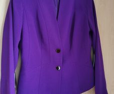 Calvin Klein purple blazer UK 10-12