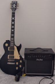 Harley Benton sc400 electric guitar with amp for sale