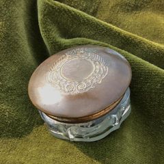 Vintage Leichner Make up Pot