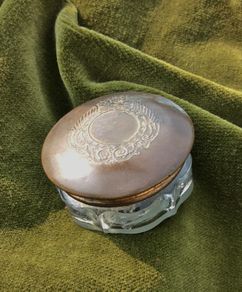 Vintage Leichner Make up Pot