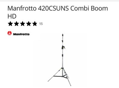 Manfrotto 420CSU Light Stand