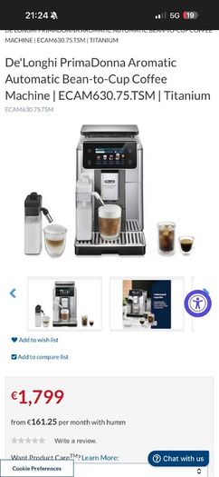 Delonghi Primadonna Soul