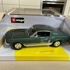 Ford Mustang GTA Fastback 1/18 Burago Ultra Rare