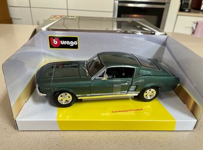 Ford Mustang GTA Fastback 1/18 Burago Ultra Rare