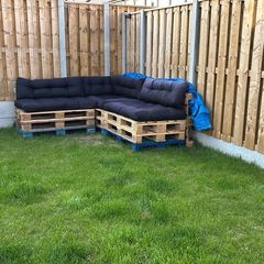 Black Pallet Cushions (pallets not included)