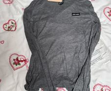 Miu miu long sleeve t-shirt