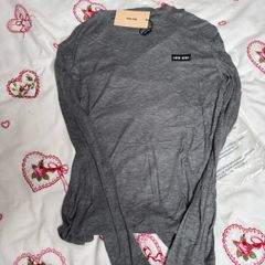 Miu miu long sleeve t-shirt