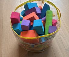 Foam building blocks