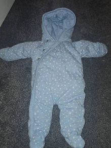 Next Baby boy pramsuit