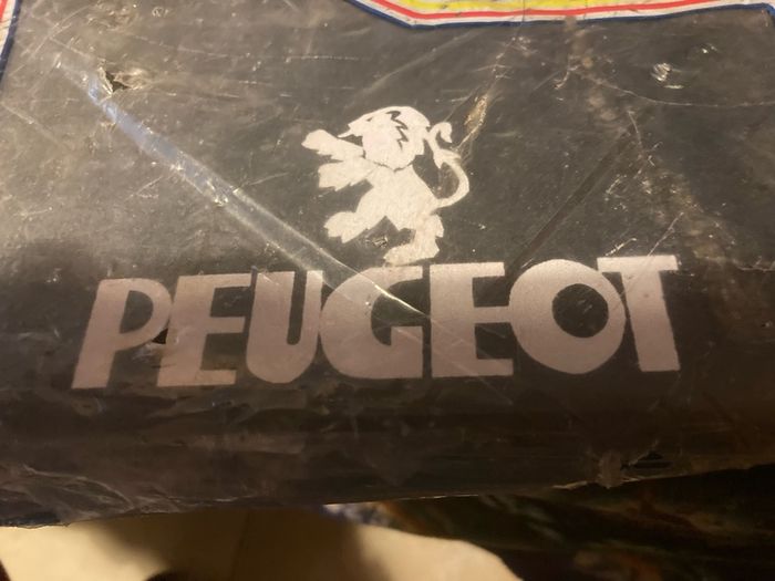 Vintage original Peugeot mud flaps free postage