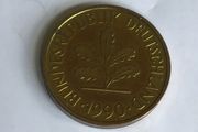 1990 Germany 5 Pfennig coin