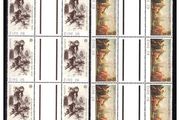 1982 Ireland Europa Historical Events Commemorative Stamps Gutter Pairs Mint Never Hinged (MNH)