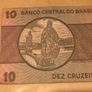 10 Cruzeiros 1970-1981 Brazil Image 5