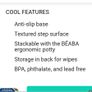 Beaba step up stool unisex black green Image 4