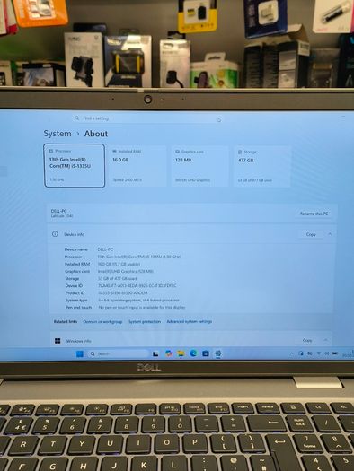 Dell Latitude 5540 - 15.6" - i5-1335 (13th Gen) | 16GB RAM | 512GB SSD | Windows 11 Pro | Intel UHD Graphics
