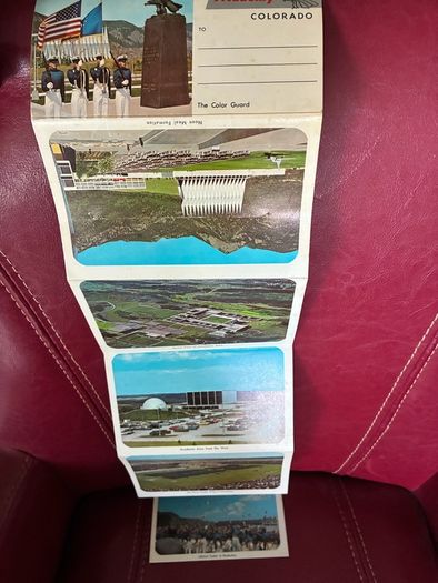 Vintage US Air Force Academy Souvenir Post Card