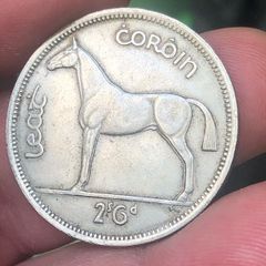 Irish 1961 Halfcrown Nice grade