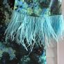 Hope & Ivy Feather Trim Mini Dress Image 2