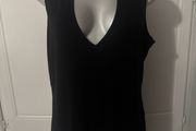 Forever 21 Plus size black V-neck top size UK20/22 EU48/50 Postage included