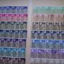 A mixed collection of used stamps, presented in the stock book #3 Image 9