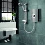 Collection 2 | Shower Electric | 9.5 KW | Triton Aspirante I Gun Metal I Electrical Showers | with Showerhead and Anti Twist Hose | Best Electric Shower Units for Bathrooms Image 2