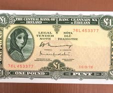 Ireland lavery bank note