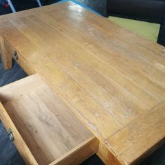 Cherry Wood Large Coffee Table